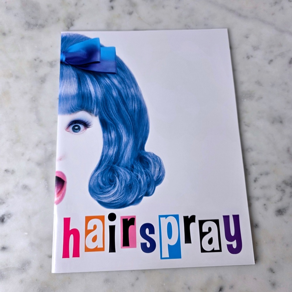 Hairspray Musical Broadway Souvenir Program Book John Waters Original Cast